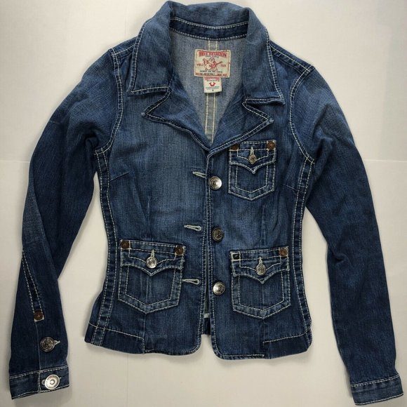 True Religion Denim Jacket World Tour 